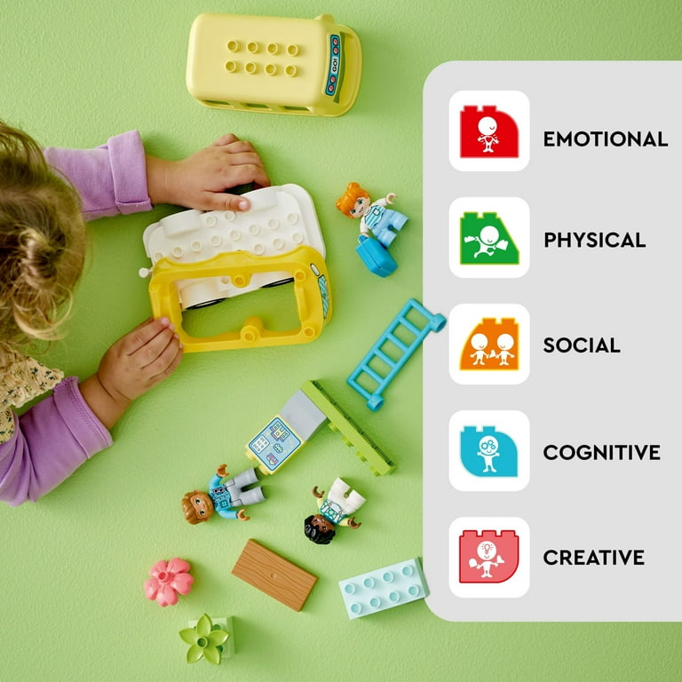 LEGO DUPLO Block Set Urban Bus Journey 10988, Preschool STEM