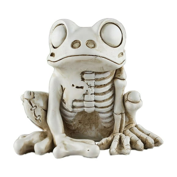 Diceymbol Halloween Animals Skeleton ,Skeleton Resin Decoration Desktop Indoor Halloween Decoration Halloween Skeleton Cat Skeleton Frog Ornament Halloween Decoration Halloween Gifts