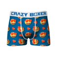 thumbnail image 1 of Pop Culture 818697-xxlarge 44-46 Boxeurs Fous Cœur Yeux Emojis Boxeur Briefs, 2TG 44-46, 1 of 2