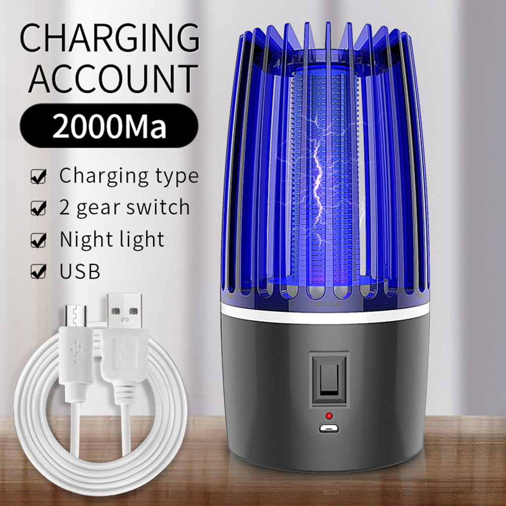 Electric Mosquito Killer Light Photocatalysis Fly Bug Insects Zapper Lamp #J 