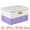 Purple, variant on Unique Bargains Fabric Storage Bin with Lids Pink 15*9.8*8.3in