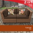 thumbnail image 2 of Tuscan 2 Piece Outdoor Wicker Patio Furniture Set 02a, 2 of 7