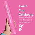 thumbnail image 6 of 2-Pack Biodegradable Pink Confetti Streamer Cannons | 12-Inch Party Poppers for Gender Reveal, Baby Shower & Celebrations, 6 of 7