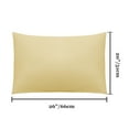 thumbnail image 6 of PiccoCasa 2pcs Pillowcases Soft Microfiber,No Wrinkle,King, Light Gray Pillow Case Covers Standard Gold, 6 of 8