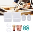 thumbnail image 4 of Welder Glass Cup, PTFE Front Cover TIG Welding Accessory Standard Design 13Pcs  For Replacement, 4 of 8