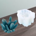 thumbnail image 4 of Resin Crystal Crystal Cluster Silicone Resin Epoxy Resin Casting for Home Decoration DIY Craft Ornament , 7.5x5.5x5.5cm, 4 of 8