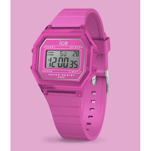 ICE DIGIT RETRO neon pink
