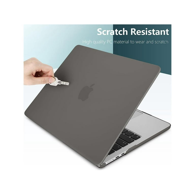 For MacBook Air 15 Inch 2024 2023 Model A3114 A2941 with M3/M2 Chip & Touch  ID, Ultra Thin Plastic Hard Shell Cover with Keyboard Skin & Type C 