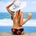 thumbnail image 5 of Baseball Detachable Sponge Adjustable Strap Bikini Set Two-Pack Swimsuit Women Bikini Sets, 5 of 6