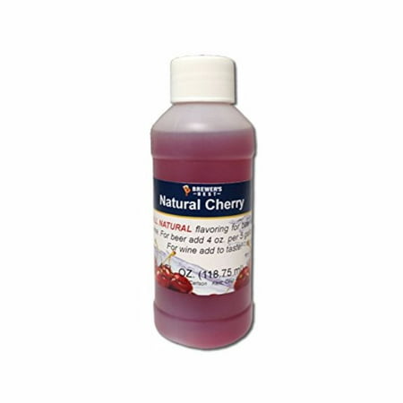 3708 Natural Beer and Wine Fruit Flavoring (Cherry), 4 fl.oz., Natural cherry flavoring By Brewer's Best Ship from