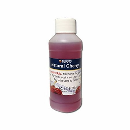 3708 Natural Beer and Wine Fruit Flavoring (Cherry), 4 fl.oz., Natural cherry flavoring By Brewer's Best Ship from (Best Vape Juice Ever)