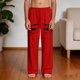 thumbnail image 5 of Niños Pantalones Niñas Pantalones de Playa Informales Impresos de Moda con Bolsillos para las Vacaciones Deportes Al Aire Libre Niñas Pequeñas Pantalones, 5 of 9