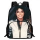 thumbnail image 3 of Mochilas para niños de Michael Jackson, regalo de cumpleaños para estudiantes, mochilas escolares para niños y niñas, mochilas duraderas de gran capacidad para acampar, 3 of 5