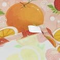 thumbnail image 7 of Fresh Fruits Orange Strawberry Tapestry Wall Hanging Tapestries Happy Colorful Hippie Psychedelic Art Polyester Carpet Wall Decorative for Living Room Bedroom 60x51inch Gift Decor, 7 of 7