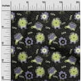 thumbnail image 2 of oneOone Polyester Spandex Black Fabric Kids Cutie Animal Craft Projects Decor Fabric Printed By The Yard 56 Inch Wide, 2 of 4