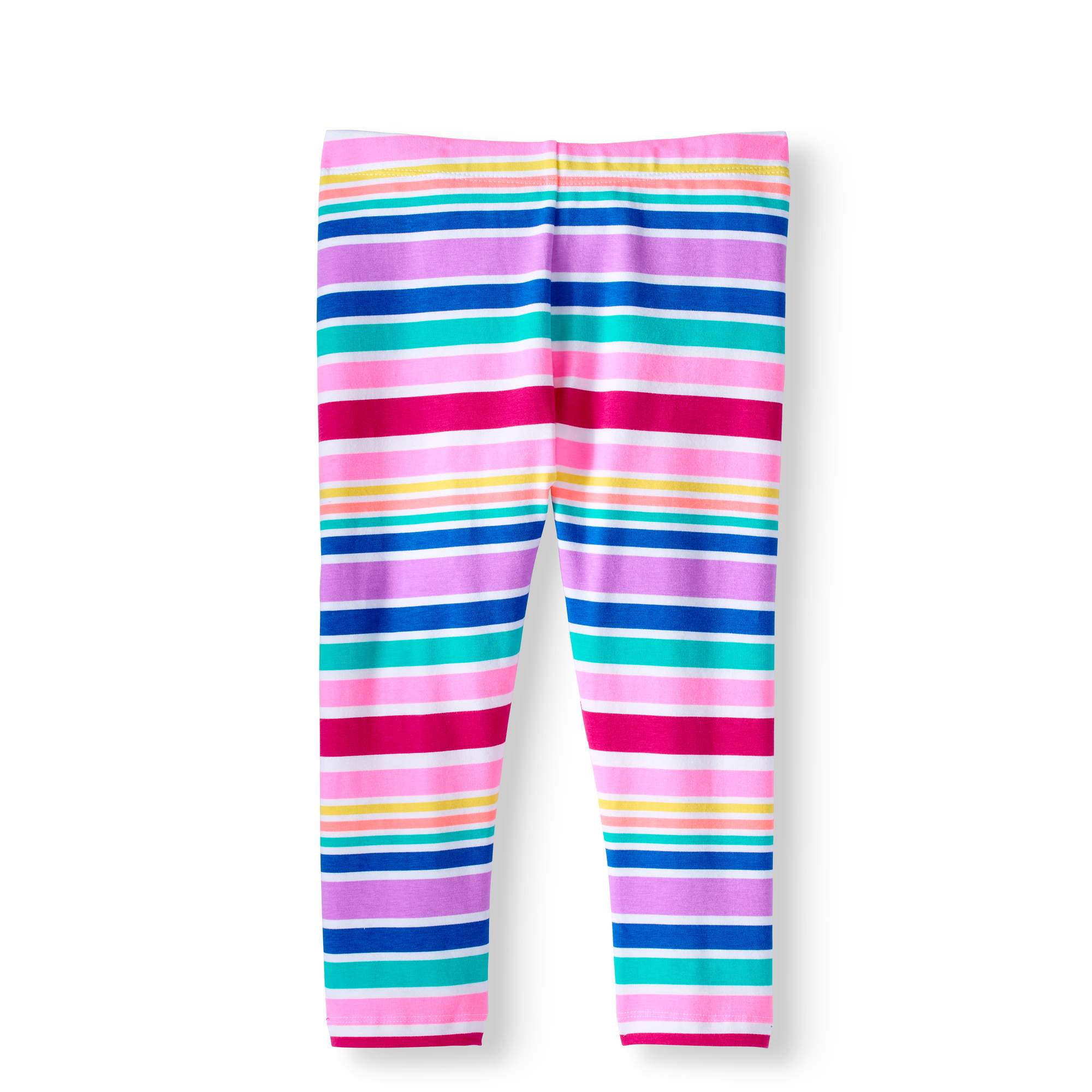 Wonder Nation Girls' Tough Cotton Printed Capri Legging