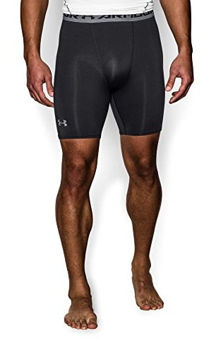 under armour men's heatgear armour mid compression shorts
