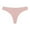 Pink, variant on BLVB Seamless Underwear for Women No Show Ice Silk Bikini Briefs Breathable Hipster Wavy Panties for Ladies