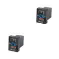 thumbnail image 2 of Toma de corriente para coche Methold adaptador de carga Digital tipo C 2piezas Azul, 2 of 6