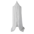 thumbnail image 1 of Toldo Redondo de Cama Infantil Zulema Mosquitera de Tienda de Campaña Decoración para guardería Habitación de Niñas Blanco, 1 of 3