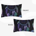 thumbnail image 2 of Balery Dreamcatcher With Colorful Feathers Bedding Queen Pillow Cases - Envelope Closure - Soft Brushed Microfiber Fabric - Shrinkage and Fade Resistant Pillow Cases-20"x30", 2 of 6
