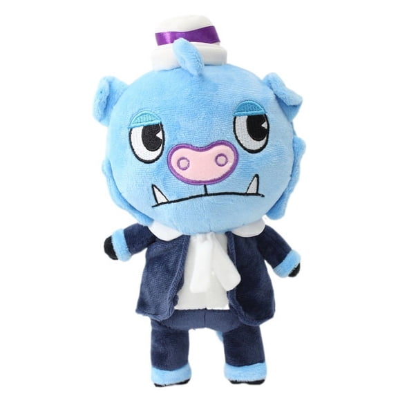 9-Inch Happy Tree Friend Truffles Stuffed Plush,Multicolor