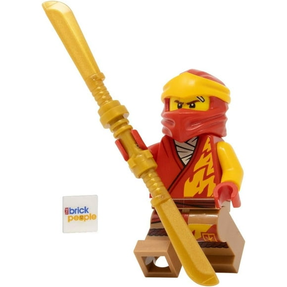 LEGO Ninajgo: Kai Minifigure with Dual Bladed Gold Sword 112217
