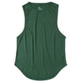 thumbnail image 2 of ZAXARRA Men Sports Tank Top Sleeveless Round Neck Tops Running Fitness Tops, 2 of 3