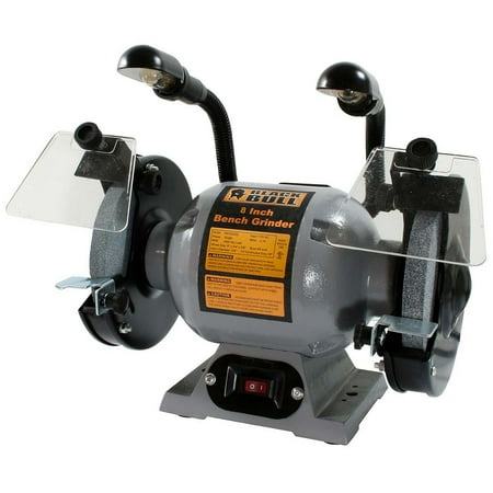Product Of Black Bull 8 Bench Grinder With Worklights Bench