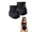 2*Black, variant on ibiyaun 2PCS 4-in-1 Micro-Particle Sculpting Fat-Burn Shorts, Thermogenic Sculpting Shorts Yoga Pants for Women