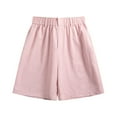thumbnail image 1 of pstuiky Pantalones cortos cargo para hombre, Pantalones cortos de playa holgados para hombre, de color liso, informales, a la moda, con bolsillos, botones y cremallera Pantalones cortos de golf, 1 of 5