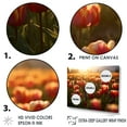 thumbnail image 3 of Designart "A Lush Field II" Tulips Canvas Wall Art, 3 of 7