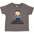 thumbnail image 3 of Inktastic Grampa Fishing Buddy Boys Boys Toddler T-Shirt, 3 of 5
