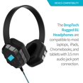 thumbnail image 2 of Auriculares supraaurales Gumdrop DropTech B1. Diseñado para estudiantes, profesores y aulas de K-12: resistente a caídas, resistente y confiable para una experiencia de aprendizaje educativo mejorada., 2 of 5