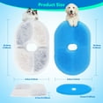 thumbnail image 2 of BEBANG Pet Water Fountain Filters, 8 Pack Replacement Filters, for Dods Cats Birds, 2 of 6