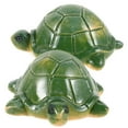 thumbnail image 4 of GOOHOCHY  2 Pcs Toilet Bolt Cover Sea Turtle Covers Bottom Shape Travel Green, 4 of 8
