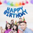 thumbnail image 3 of Kit de globos metálicos con letras Happy Birthday  color Azul Marino, 3 of 4