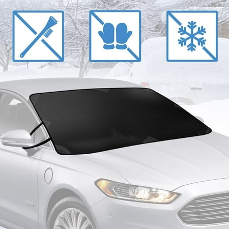 Windshield Cover for Ice Snow and Hail Protection - Waterproof Magnetic ...