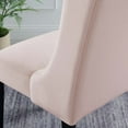 thumbnail image 4 of Side Dining Chair, Set of 2, Pink, Velvet, Modern Contemporary, Kitchen Room Cafe Bistro Restaurant Hospitality, 4 of 9