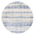 thumbnail image 3 of Unique Loom Helios Collection Area Rug - Mykonos (8' Round Blue/Beige), 3 of 7