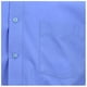 thumbnail image 4 of Manchester Camisa de Vestir Regular Fit  Azul Medio, 17" Cuello 35" Manga Manchester 5708J, 4 of 4