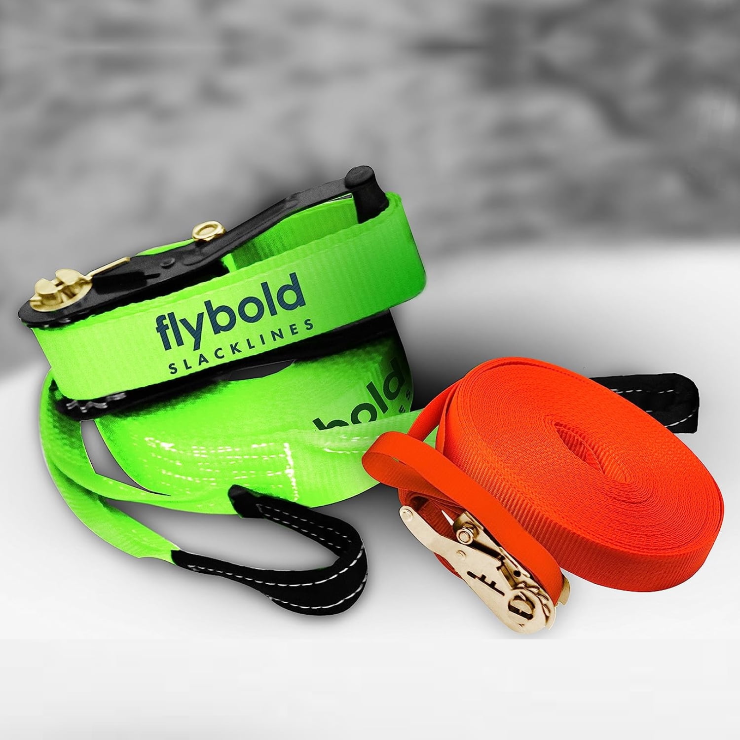 Flybold Slackline Kit for Kids & Adults - 57 Feet with
