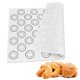 thumbnail image 1 of Macaron Baking Mat Bakeware Oven Kneading Dough Pastry Cake Sheet Rolling Pad Non Stick, 1 of 5
