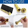 thumbnail image 2 of Christian Pocket Holy Water Sprinkler with Leather Carrying Case, 2 of 5