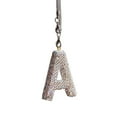thumbnail image 4 of Shoreew Bling Car Letter Charm Faux Letter Pendant Car Rear View Mirror Hanging Rhinestone Alphabet Ornament for Car Tree Accessory, 4 of 7
