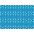 thumbnail image 1 of Ahgly Company Indoor Rectangle Patterned Bright Turquoise Blue Area Rugs, 6' x 9', 1 of 6