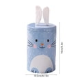 thumbnail image 3 of AURIGATE Easter Bunny Tin Canister 4.13×6.3in, Cute Rabbit Shaped Metal Storage Container, Festive Candy Jar & Gift Box for Easter & Spring, 3 of 6