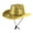 Yellow, variant on Jamicy Sequin Cowboy Hats Spring Summer Headgear for Club Holiday Party Wear Celebration Birthday Gift Stage Performance