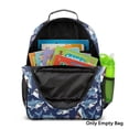 thumbnail image 5 of Jeiento Blue Shark Lightweight 13.5" Preschool Backpack, Toddler Bookbag with Multiple Storage Pockets, Kids School Bag for Boys 2-6 Years, 5 of 7