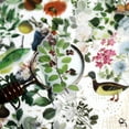 thumbnail image 6 of CATaireen Vintage Vellum Stickers Floral Plants Elements Scrapbooking Supplies Flowers Botanic Natural Translucent Paper Self-Adhesive Junk-Journal Items, 6 of 17
